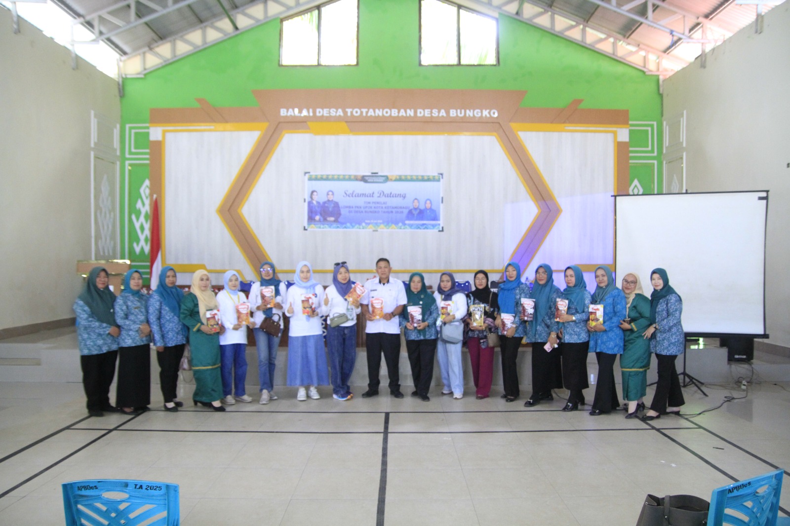 Desa Bungko Ikuti Penilaian Lomba UP2K PKK Tingkat Kota Kotamobagu Tahun 2026