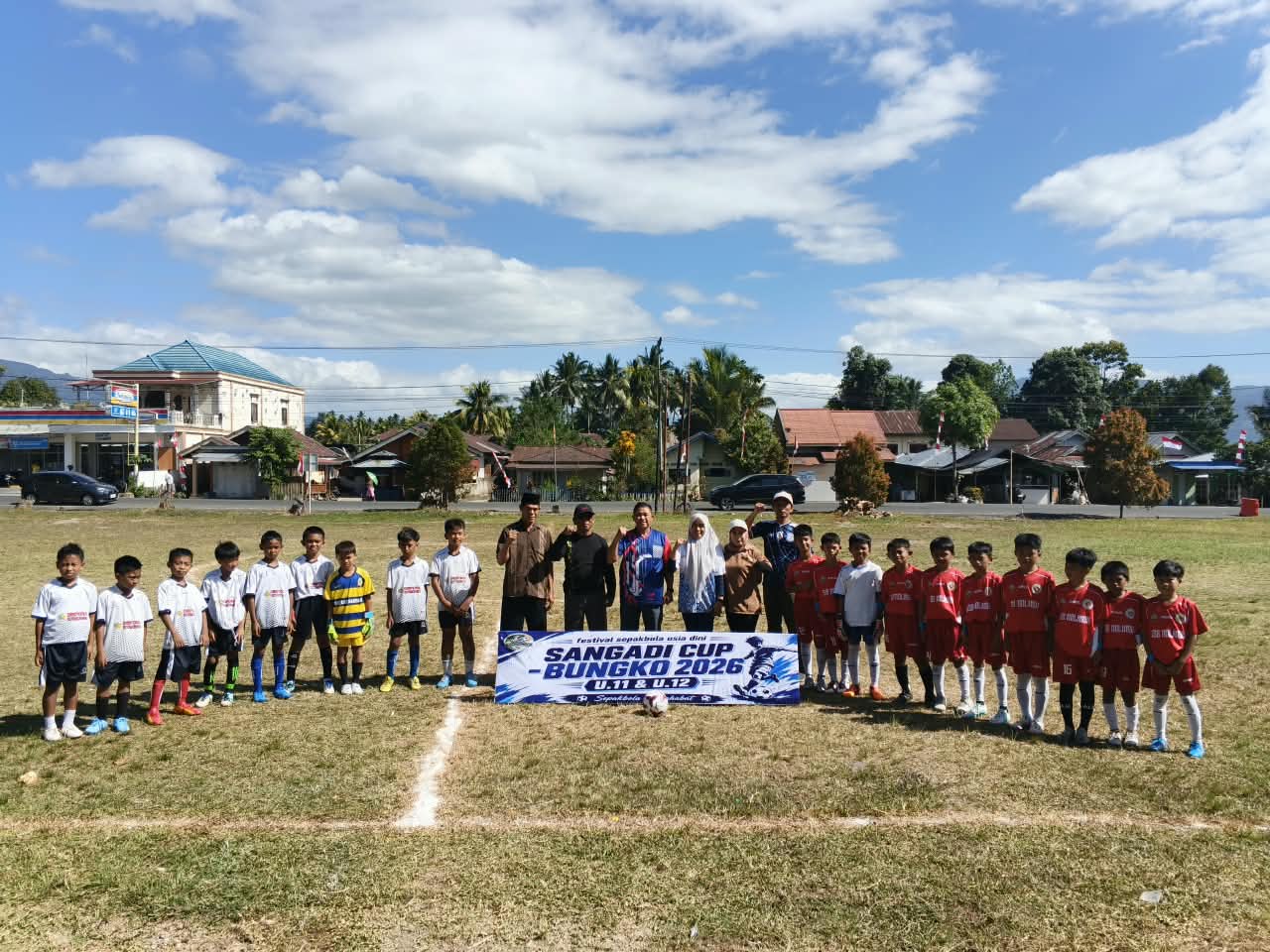 Sambut HUT ke-81 RI, Sangadi Cup U-11 dan U-12 Resmi Bergulir di Desa Bungko